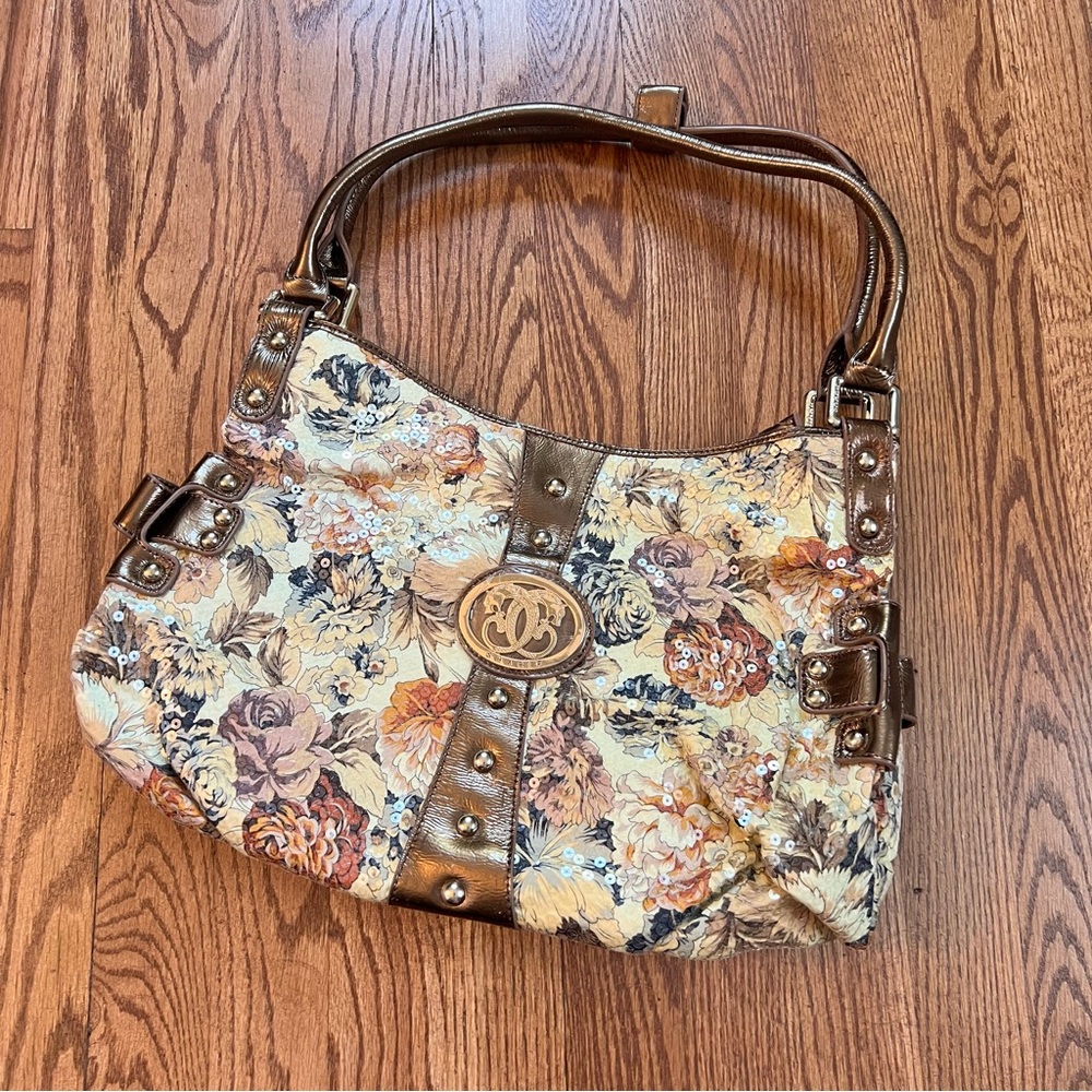 Sharif Floral Sequins Designer Women's Bag